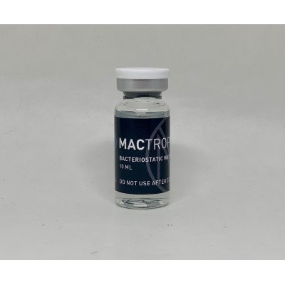 Bakteriostatisk vattenflaska 10ml Mactropin